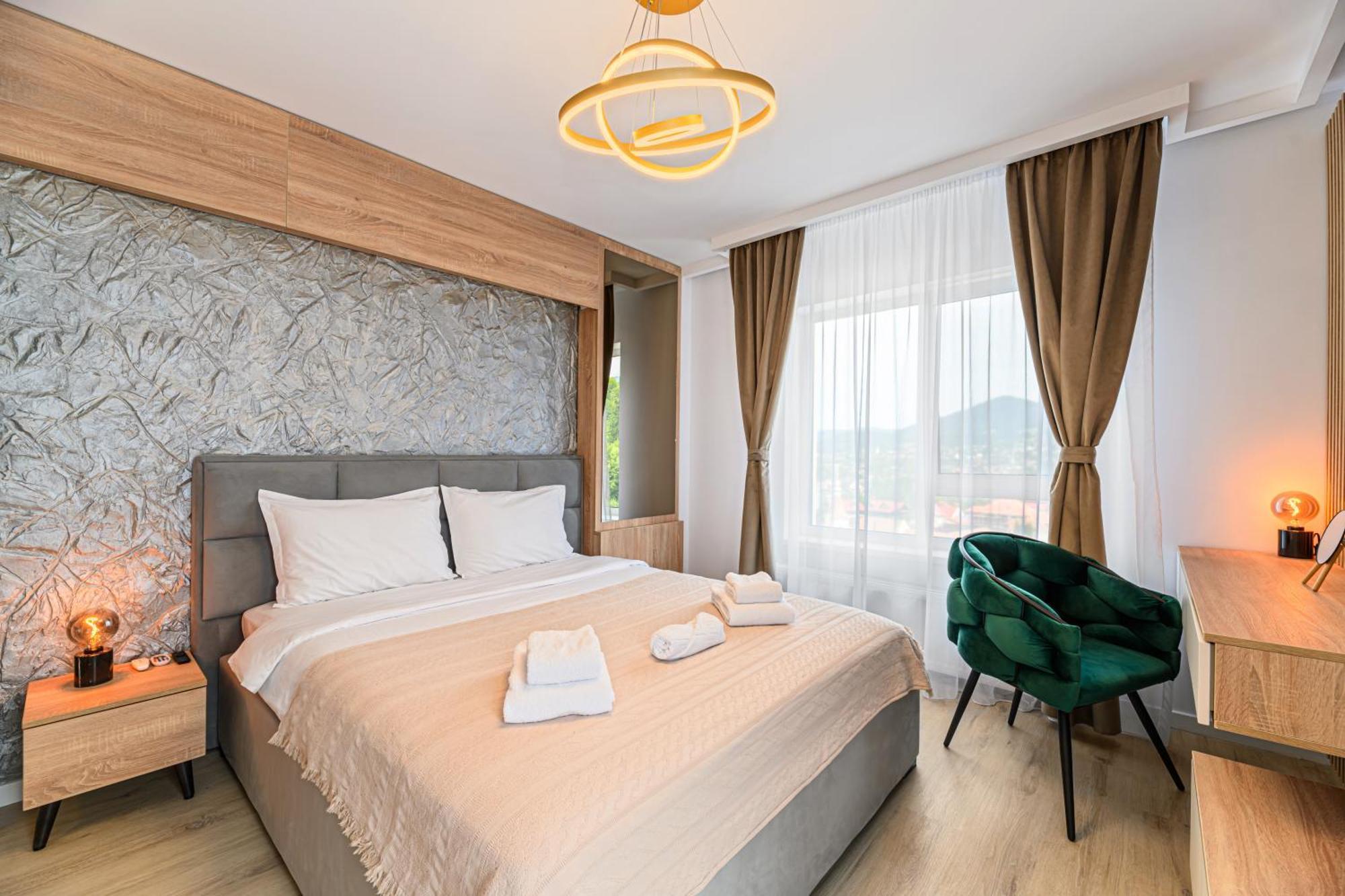 Mountain View Retreat Apartment - Brasov Bagian luar foto