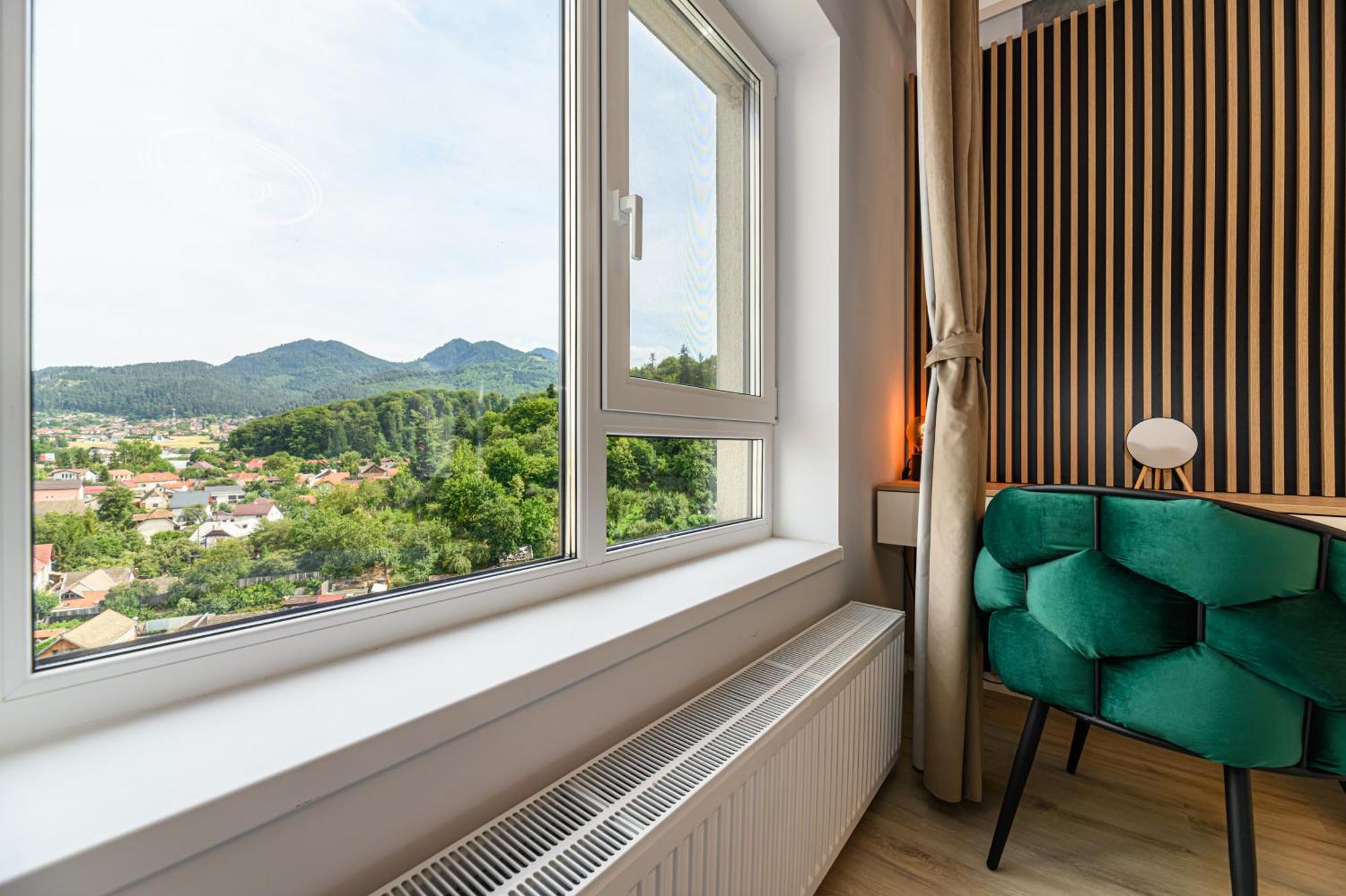 Mountain View Retreat Apartment - Brasov Bagian luar foto